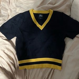 LF short sleeve sweater shirt
